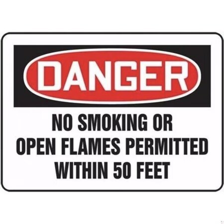 Accuform OSHA DANGER SAFETY SIGN NO SMOKING MCHL154XT MCHL154XT